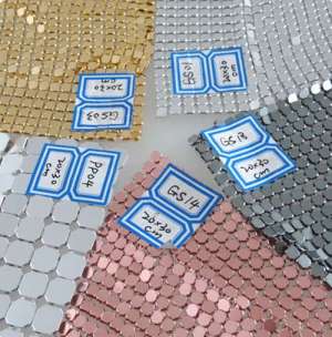 Beautiful Metal Sequin Cloth, Fabric Sequin for Various Decoration